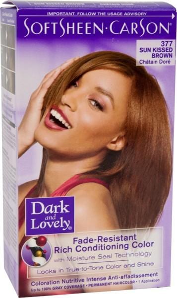 Dark and Lovely Color 377 Sun Kissed Brown