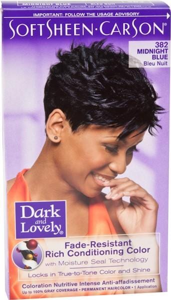 Dark and Lovely Color 382 Midnight Blue