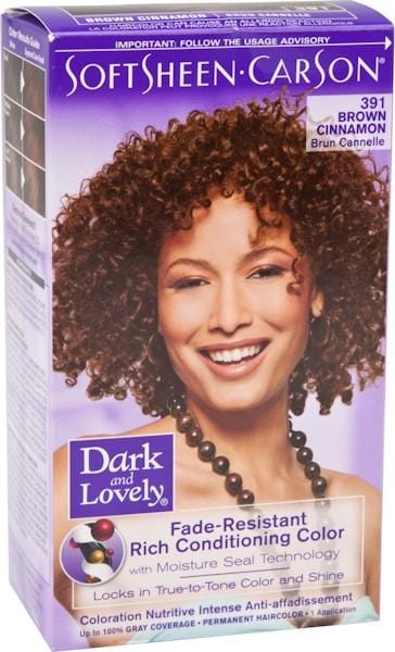 Dark and Lovely Color 391 Brown Cinnamon