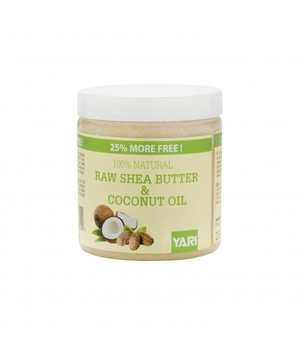 Yari Raw Shea Butter and Coconut Oil 250 ml