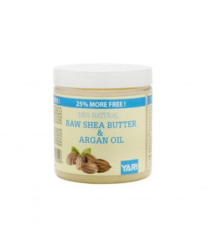 Yari 100% Raw Shea Butter & Argan Oil 250ml