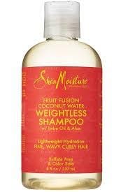 Shea Moisture Fruit Fusion Coconut Water Weightless Shampoo 384 g