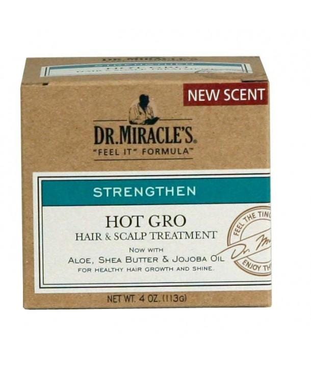 Dr. Miracle Hot Gro Hair Scalp Treatment Conditioner Super 4 oz