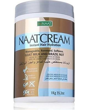 Nunaat Naat Hair Cream Goat Milk And Brazil Nut 1 kg