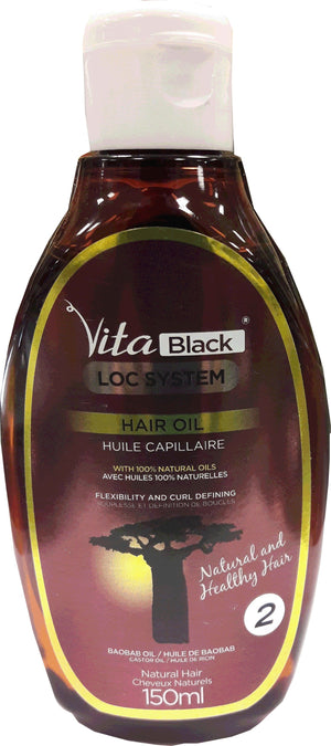 Vita Black Baobab Hair Oil 150 ml