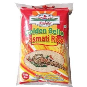 Ambala Golden Sella Basmati Rice 5 kg