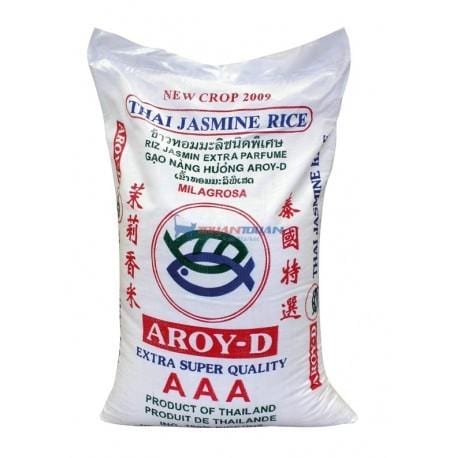 Aroy-D AAA Thai Jasmine Rice 18 kg