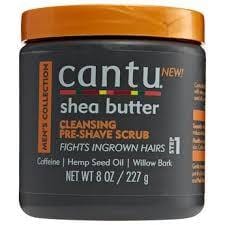 Cantu Mens Collection Shea Butter Cleansing  Pre-Shave Scrub 227 g