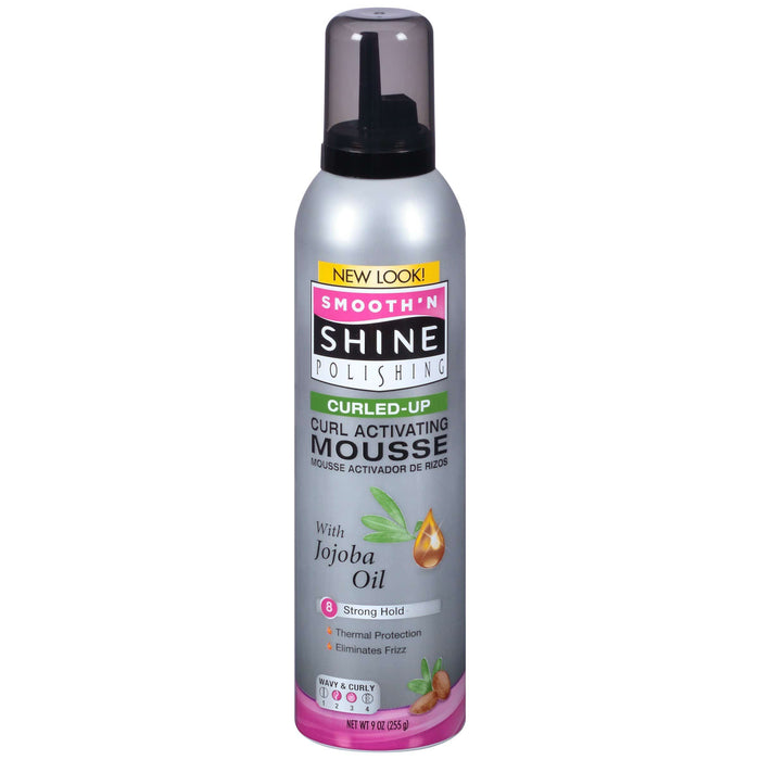 Smooth-n Shine Polishing Curled-up Curl Activating Mousse 225 g