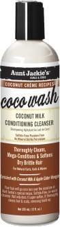 Aunt Jackie's Coconut Creme Recipes Coco Wash Coconut Milk Conditioning Cleanser 355 ml