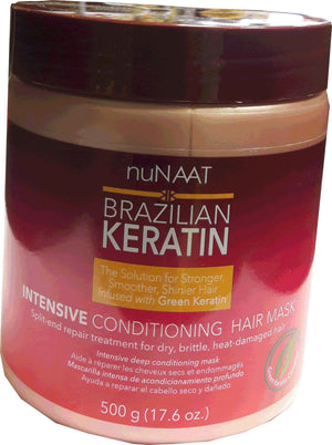 Nunaat Brazilian Keratin Intensive Conditioning Hair Mask 500 g