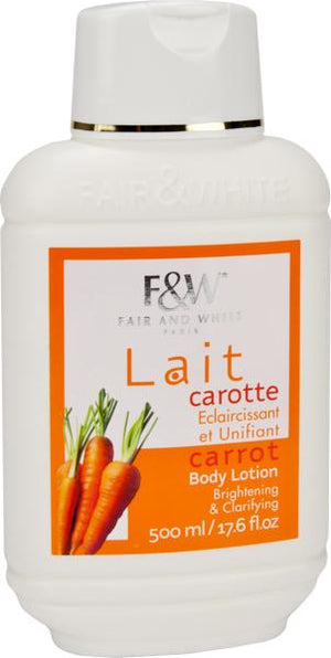Fair & White Lait Carrot 500 ml
