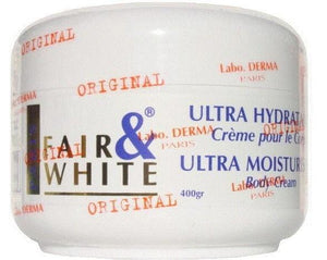 Fair & White Ultra Moisturzing Body Cream (White Jar) 400 g