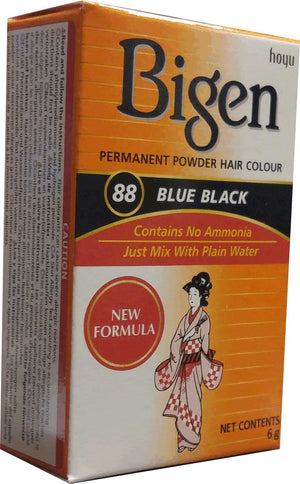 Bigen Permanent Powder Hair Colour Blue Black 88