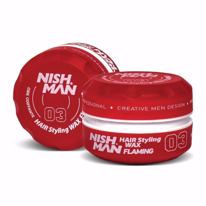 Nish Man Hair Styling Wax Flaming 03 150 ml