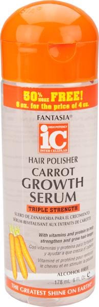 IC Fantasia Hair Polisher Carrot Growth Serum 6 oz