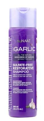 Nunaat Garlic Sulfate Free Restorative Shampoo 300 ml