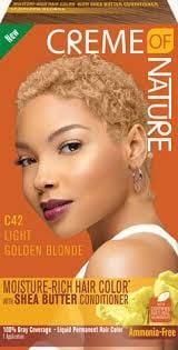 Creme of Nature C42 Light  Golden Blonde