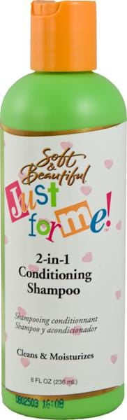 Just For Me 2-N-1 Conditioning Shampoo 8 oz
