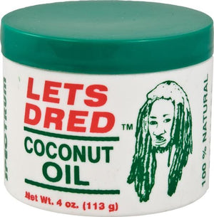 Lets Dred Coconut Oil 4 oz