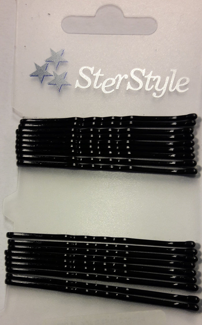 Ster Style Hairgrip MM59 Black 18 pcs