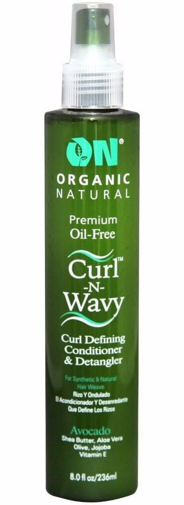 ON Organic Natural Curl-N-Wavy Curl Defining Conditioner and Detangler Avocado 236 g
