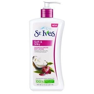 St. Ives  Body Lotion Soft & Silky Coconut & Orchid 621 ml