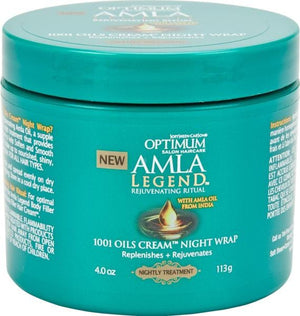 Optimum Care Amla Legend 1001 Oils Cream Night Wrap 4 oz