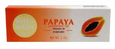 Swiss Soft'n White Papaya Lightening Gel 30 g