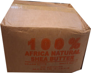 African Natural Shea Butter Ghana 10 kg