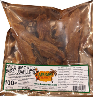 Dried Smoked Barracuda Fillets 100 g