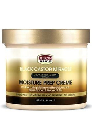African Pride Black Castor Miracle Prep Moisture Creme 355 ml