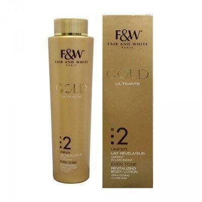 Fair and White Gold Revitalizing Body Lotion 350 ml