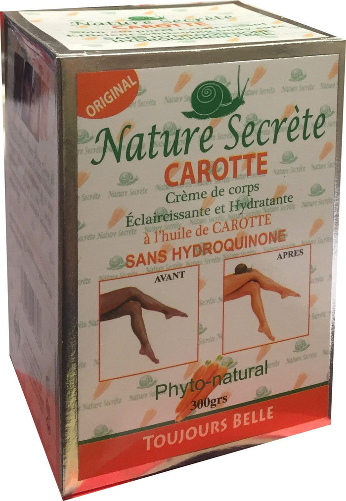 Nature Secrète  Carotte Lightening Moisturizing Body Cream 300 g