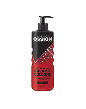 OSSION AFTER SHAVE CREAM & COLOGNE NIGHT 400 ML