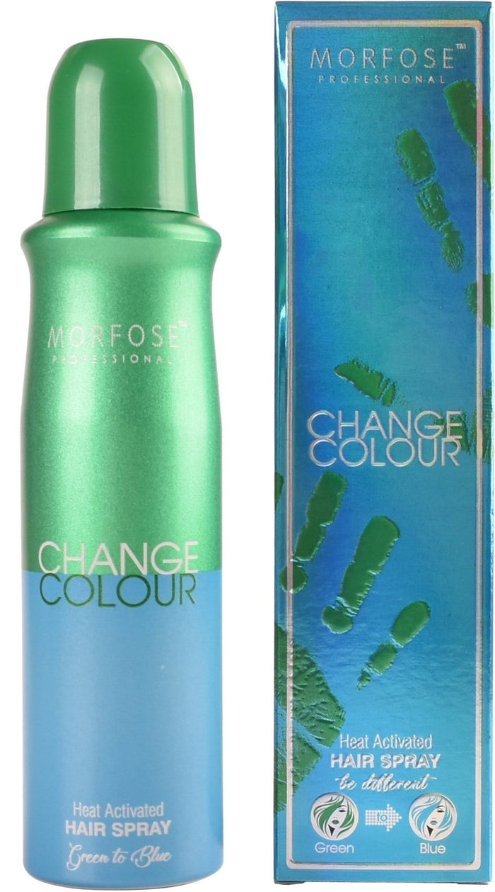 Morfose Change Color Blue to Green 150 ml