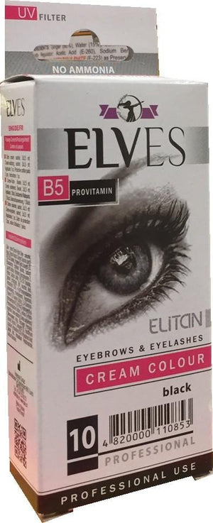 Elves B5 Provitamin Eyesbrows Cream Colour Black