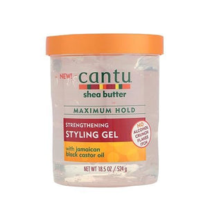 Cantu Shea Butter Maximum Hold Strengthening Styling Gel 524 g