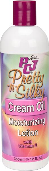 PCJ Pretty-N-Silky Cream Oil Moisturizing Lotion 12 oz