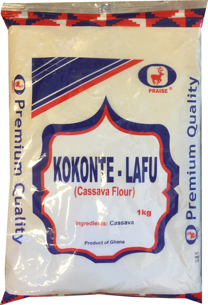 Kokonte  Lafu Cassava Flour Ghana1 Kg