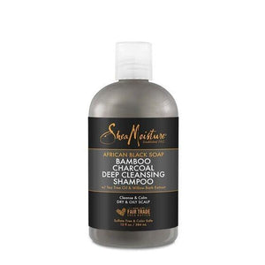 Shea Moisture African Black Charcoal Shampoo 384 ml