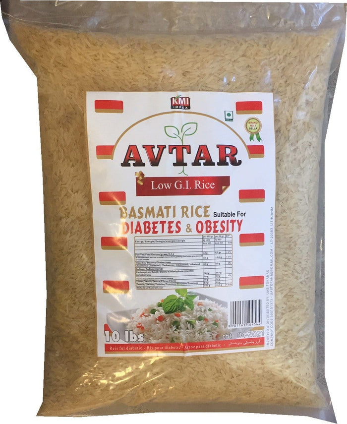 Avtar Basmati Rice Diabetes and Obesity 4.53 kg