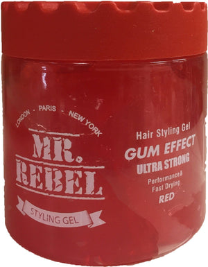 Mr Rebel Styling Gel Gum Effect Ultra Strong 500 ml