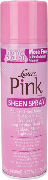 Pink Oil Sheen Spray Tin 14 oz