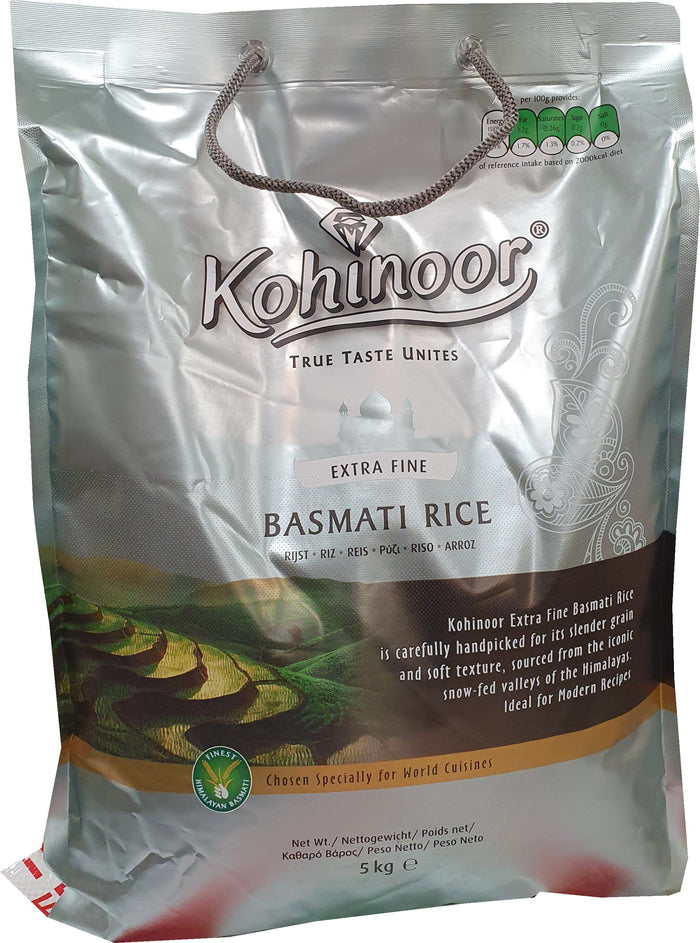 Kohinoor Extra Fine Basmati Rice 5 kg