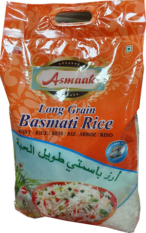 Asmaak Long Grain Basmati Rice 5 kg