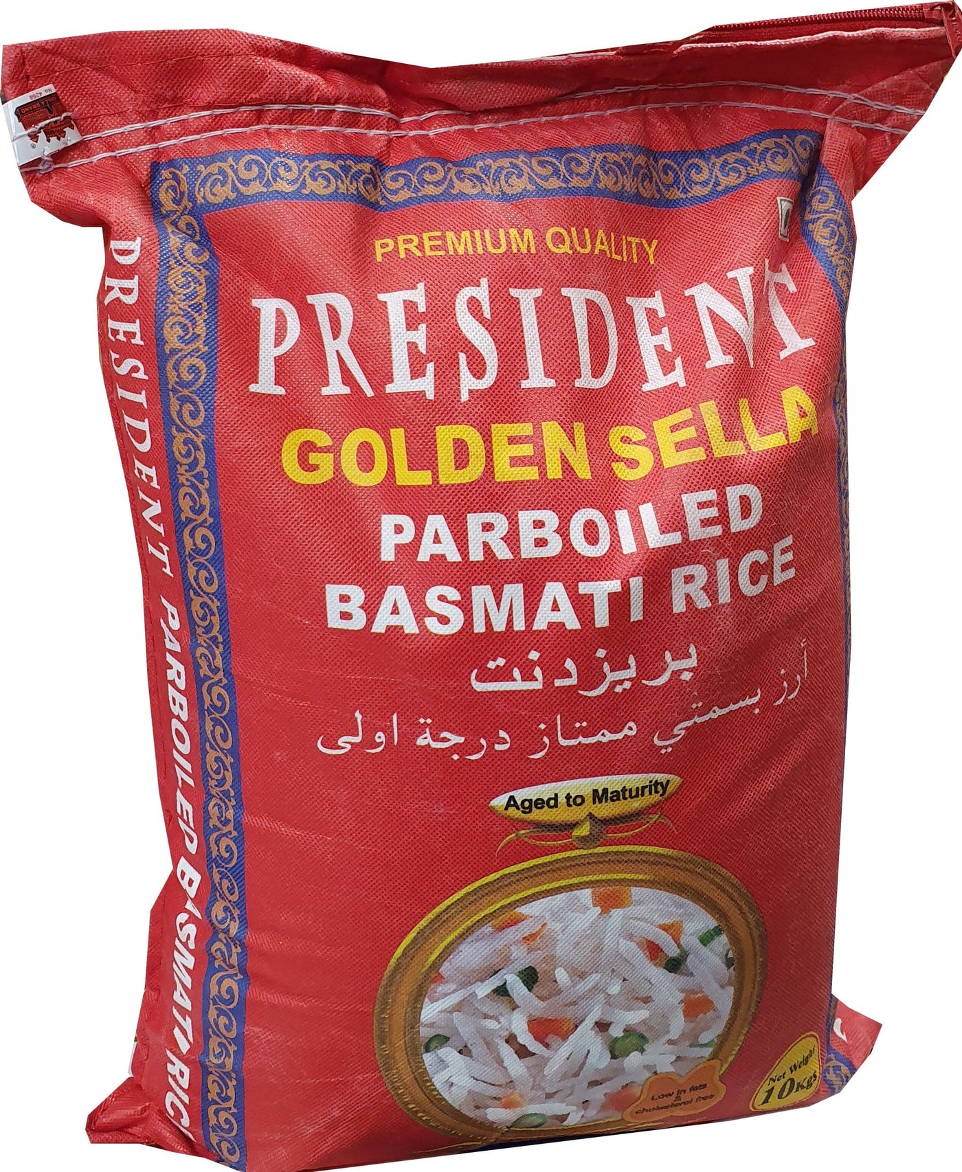 Rijst producten - President Rice Basmati Parboiled President 10 kg ...