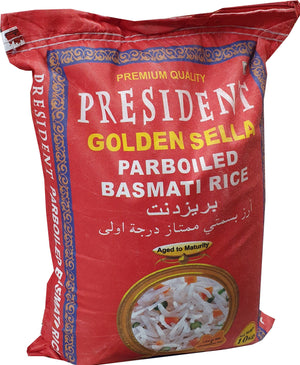 Rice Basmati Parboiled President 10 kg