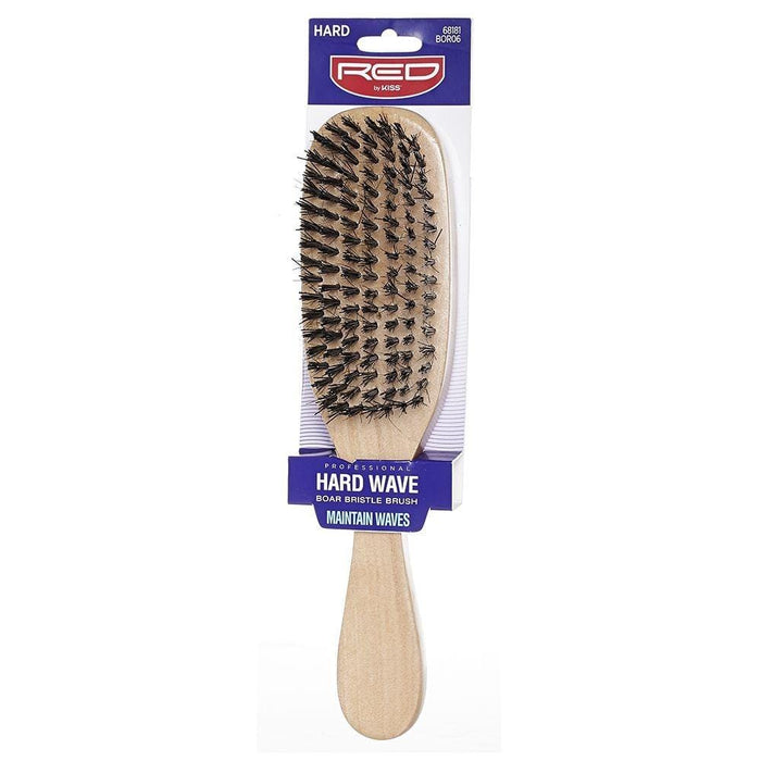 Red by Kiss Hard Wave Bristle Brush 68181