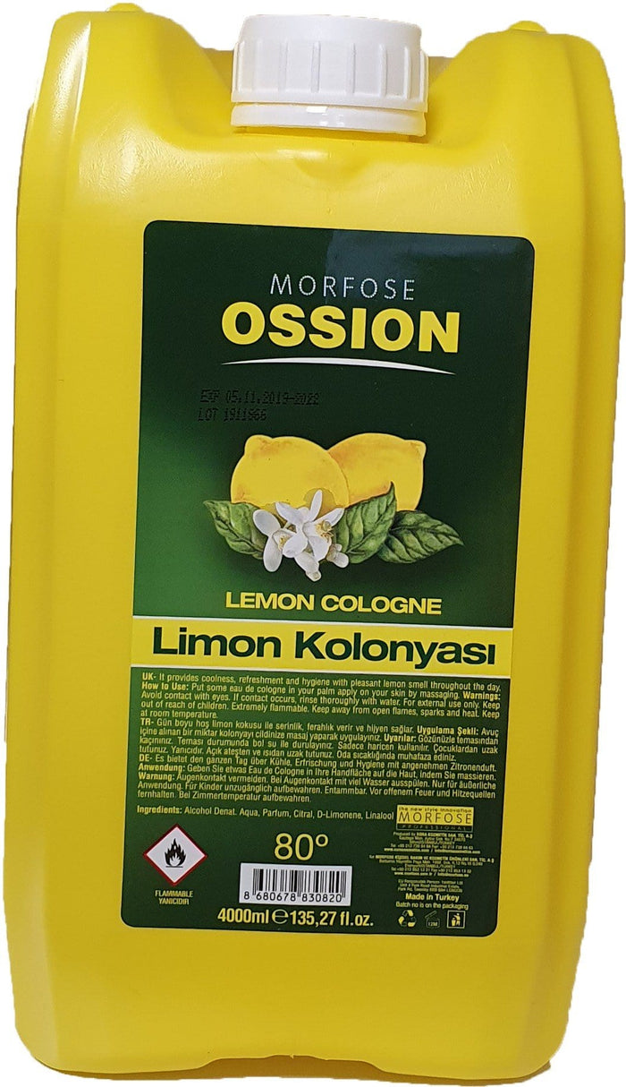 Morfose Ossion Lemon Cologne 4 liter